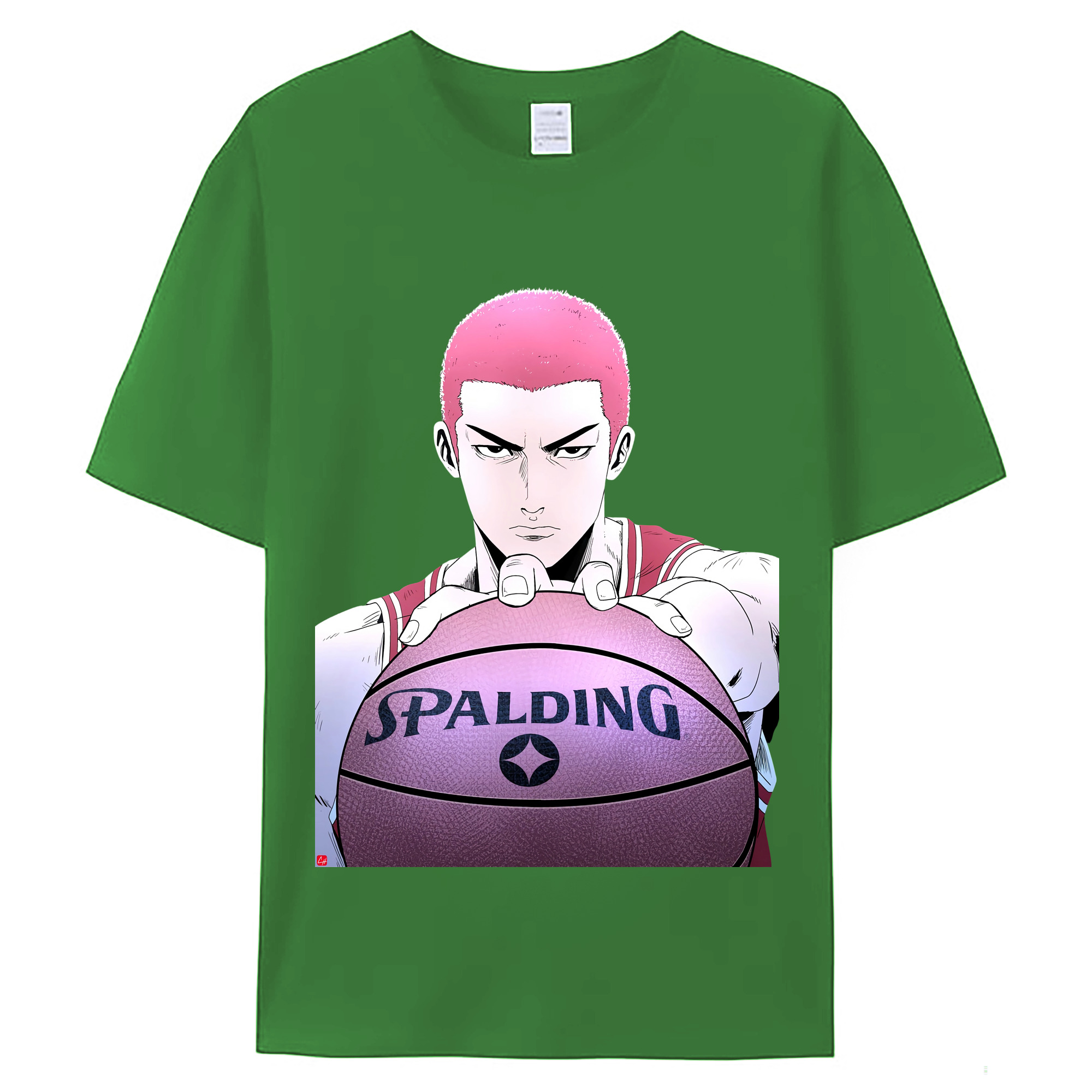 （画像用） SLAM DUNK／スラムダンク レディースカジュアルプリントTシャツ（綿100％）